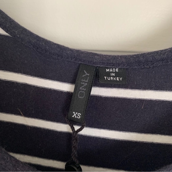 Striped navy & white maxi dress - Picture 5 of 5